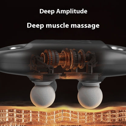 Professional 4-Head Massage Gun