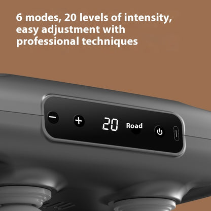 Professional 4-Head Massage Gun