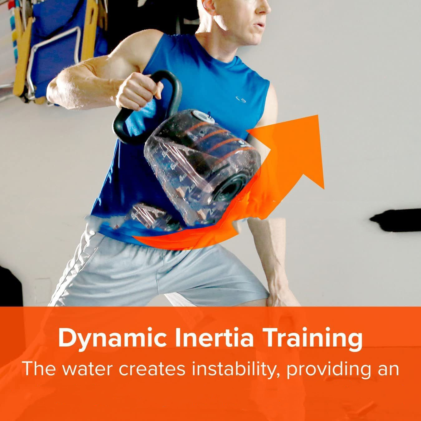 Adjustable Water-Filled Dumbbell Bottle