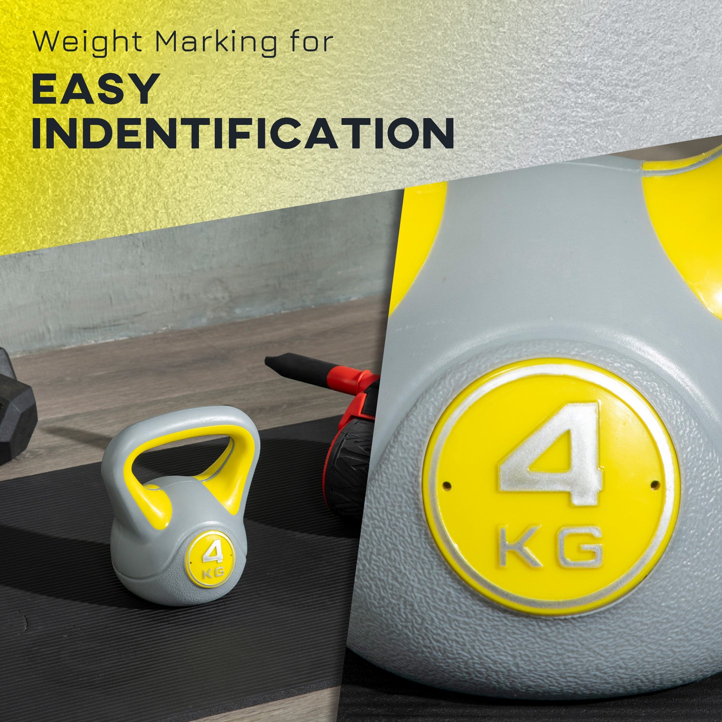 4kg Kettlebell — Home Gym Training
